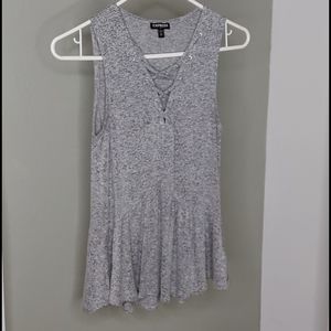 Express sweater tank top